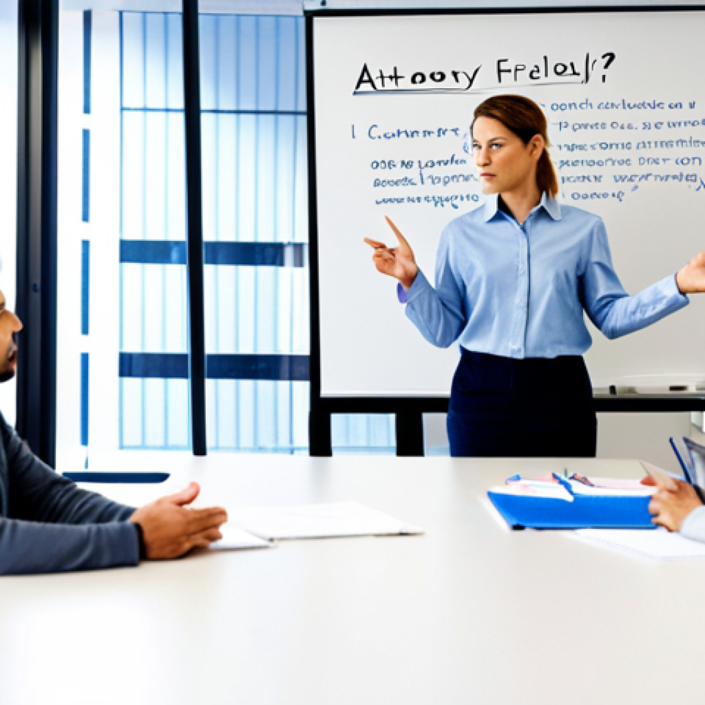 **Prompt:** A diverse group of rehabilitation professionals in a bright, modern office, having an ethical discussion around a table. One person is gesturing thoughtfully, while others listen intently. Whiteboard in the background with the words "Autonomy vs. Care" written on it. Safe for work, appropriate content, fully clothed, professional setting, perfect anatomy, natural proportions, family-friendly.