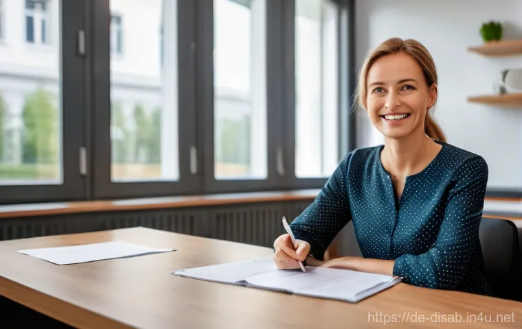 장애인재활상담사와 지역 복지 활성화 - **Rehabilitation Counseling: A Moment of Hope and Guidance**
    A realistic, high-definition image ...