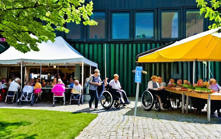 장애인재활상담사와 지역 복지 활성화 - **Rehabilitation Counseling: A Moment of Hope and Guidance**
    A realistic, high-definition image ...