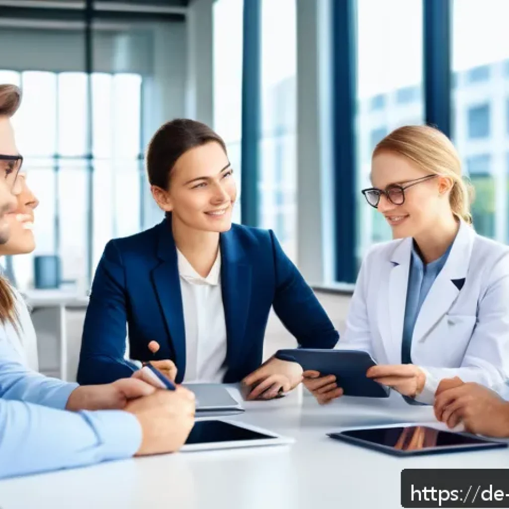 장애인재활상담사와 팀워크 기술 - A diverse interdisciplinary team of healthcare professionals including consultants, therapists, and ...